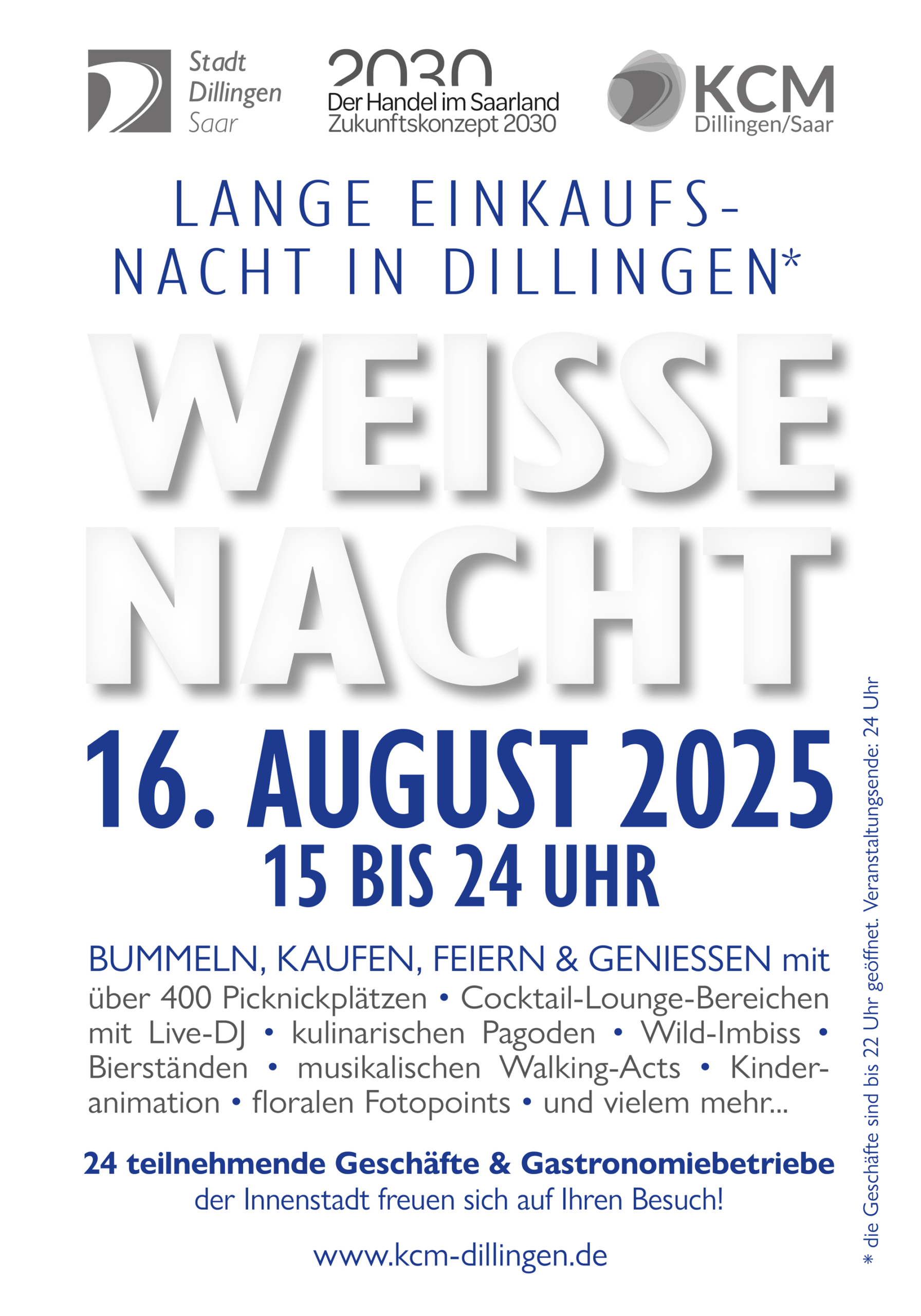 Flyer Weisse Nacht